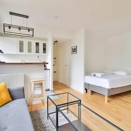 Apartamento Modern 1br Flat Near Sacre-coeur And Gare Du Nord *